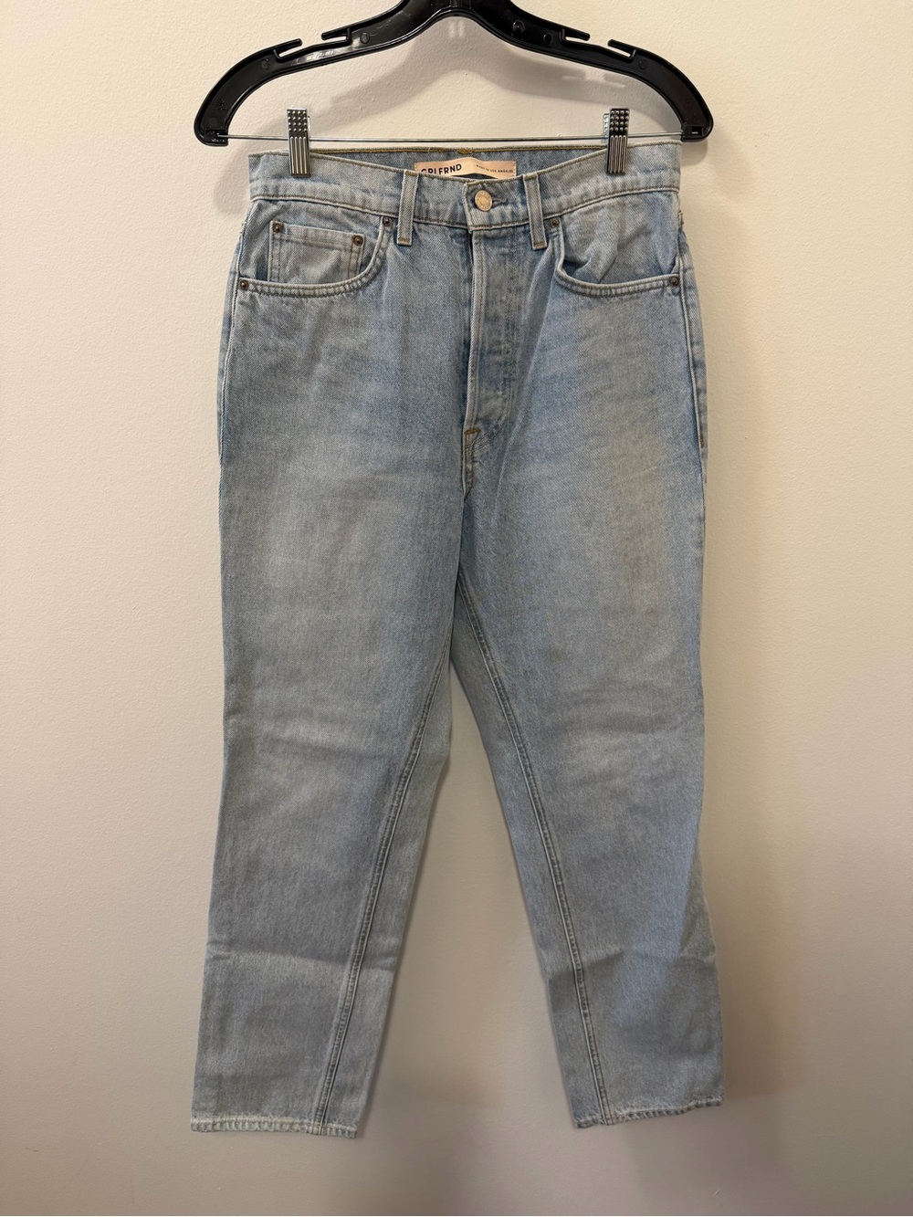 Grlfrnd Cassidy Light Blue Jeans -  Classic Straight Fit